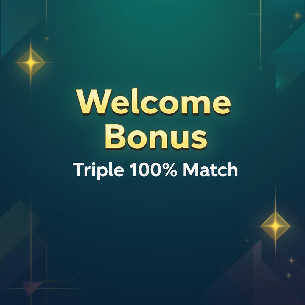 Welcome Bonus - Triple 100% Match